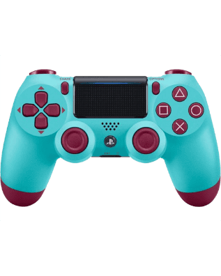Official Sony DualShock 4 Controller for PS4 (V2) Berry Blue (Pre-owned)