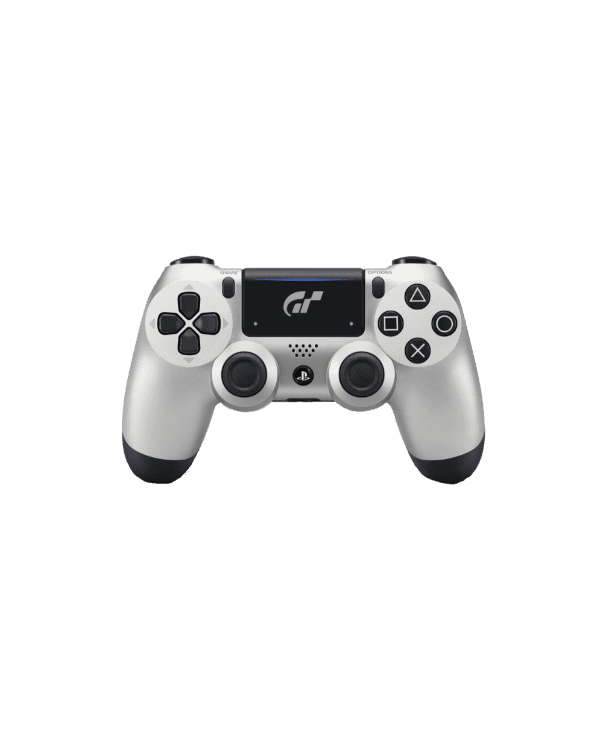Official Sony DualShock 4 Controller for PS4 (V2) GT Sport Silver - PS4 (Pre-owned)