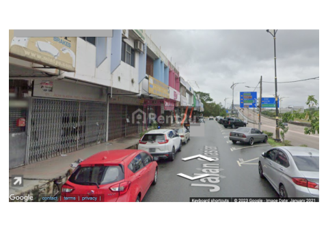 Shop lot at Taman Tasek, Johor Bahru Jalan Glasiar facing main road