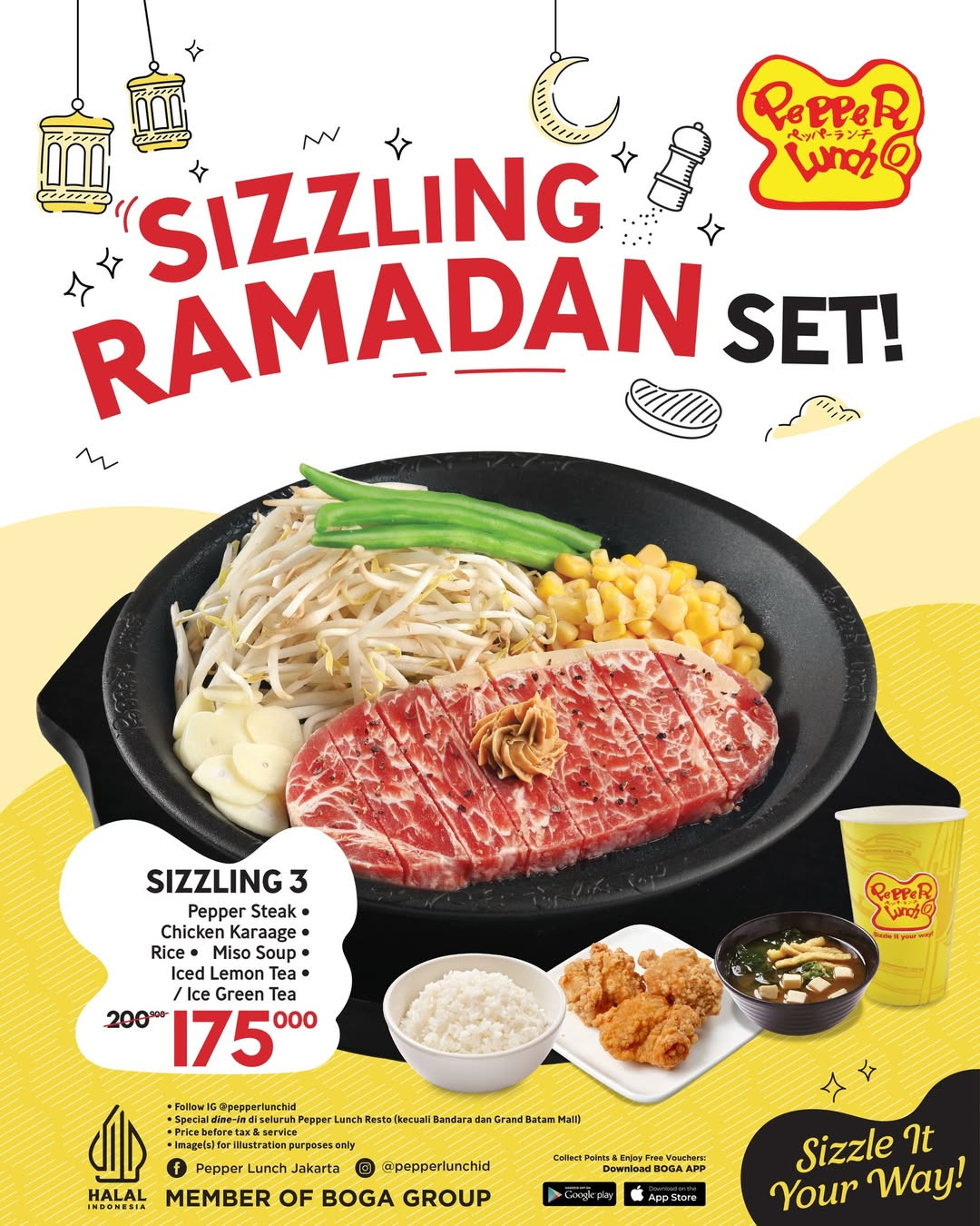 Pepper Lunch Sizzling Ramadan Set – Promo Buka Puasa Spesial, Hemat hingga Rp51.000