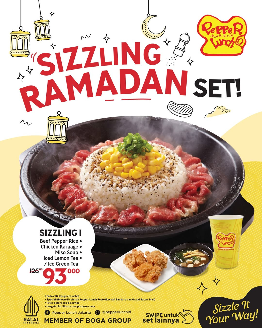 Pepper Lunch Sizzling Ramadan Set – Promo Buka Puasa Spesial, Hemat hingga Rp51.000
