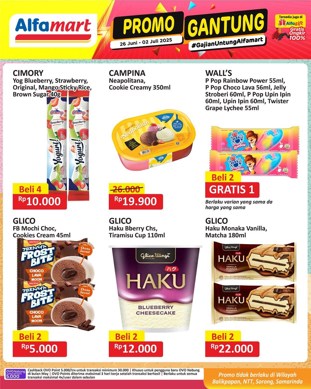 Promo Alfamart JSM Gantung Periode 26 Juni - 2 Juli 2025