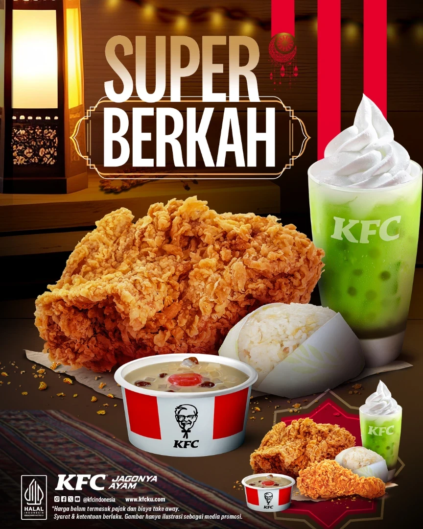 Promo KFC Super Berkah Mulai Dari Rp 49 Ribuan