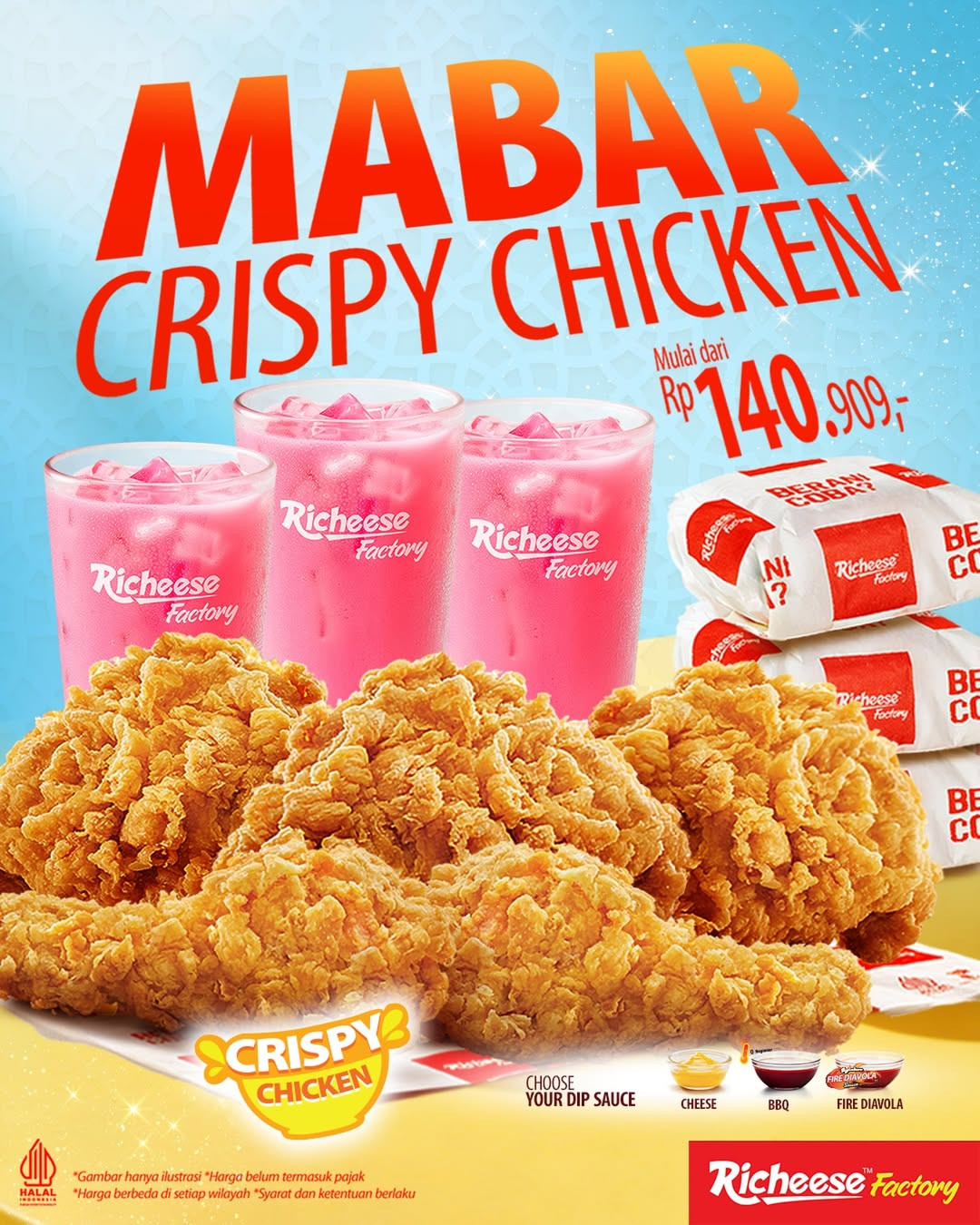 Promo Mabar Crispy Chicken Richeese Factory 2026: Paket Buka Puasa Hemat