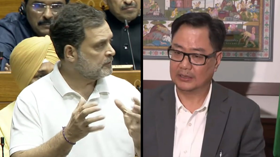 जंतर मंतर पुलिस बर्बरताः राहुल का रिजिजू को जवाब- दिमाग से खाली लोग... अपनी ग़लती नहीं दिखती