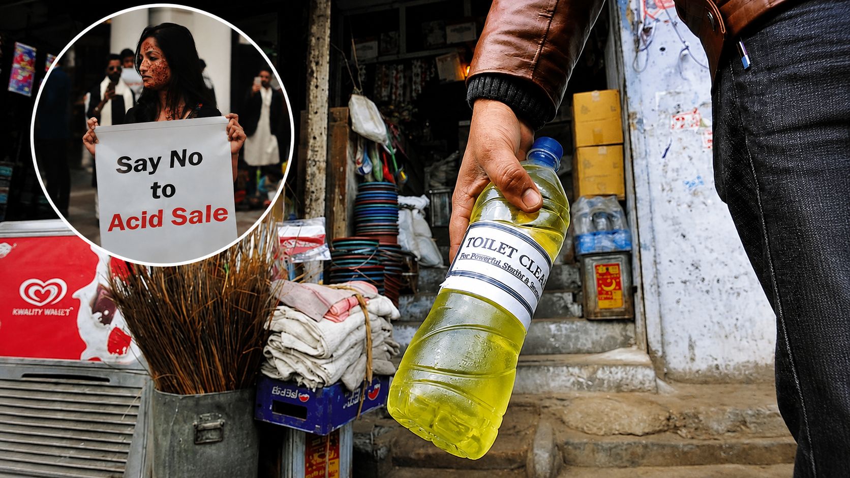 तेजाब की खुदरा बिक्री पर लगेगा बैन? सुप्रीम कोर्ट ने केंद्र से मांगा जवाब