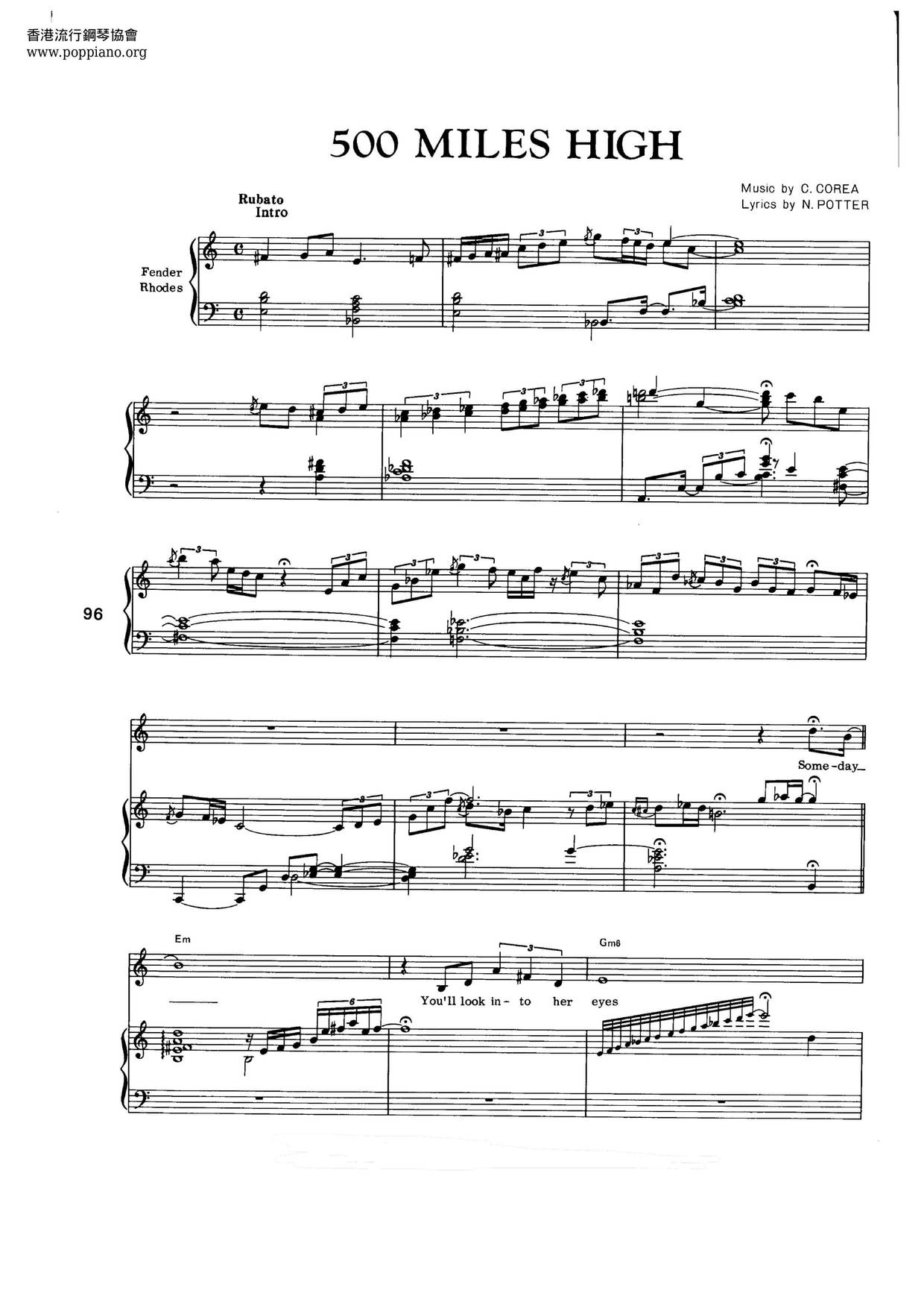 CHICK COREA Beneath The Mask チック・コリア 楽譜 Bud Powell の公式楽譜を演奏する by Chick Corea ピアノ, ボーカル