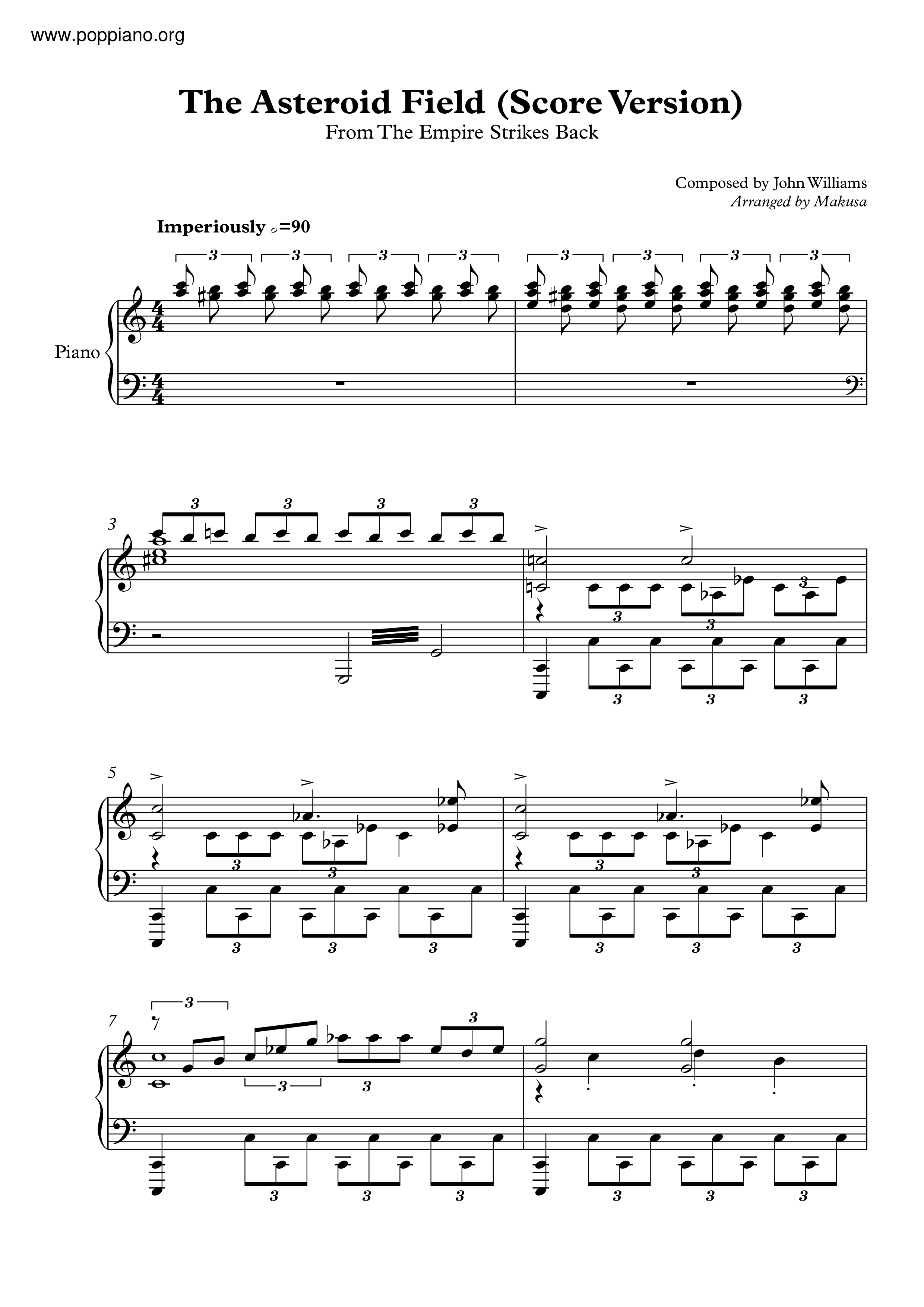 ☆ John Williams-The Empire Strikes Back - The Asteroid Field