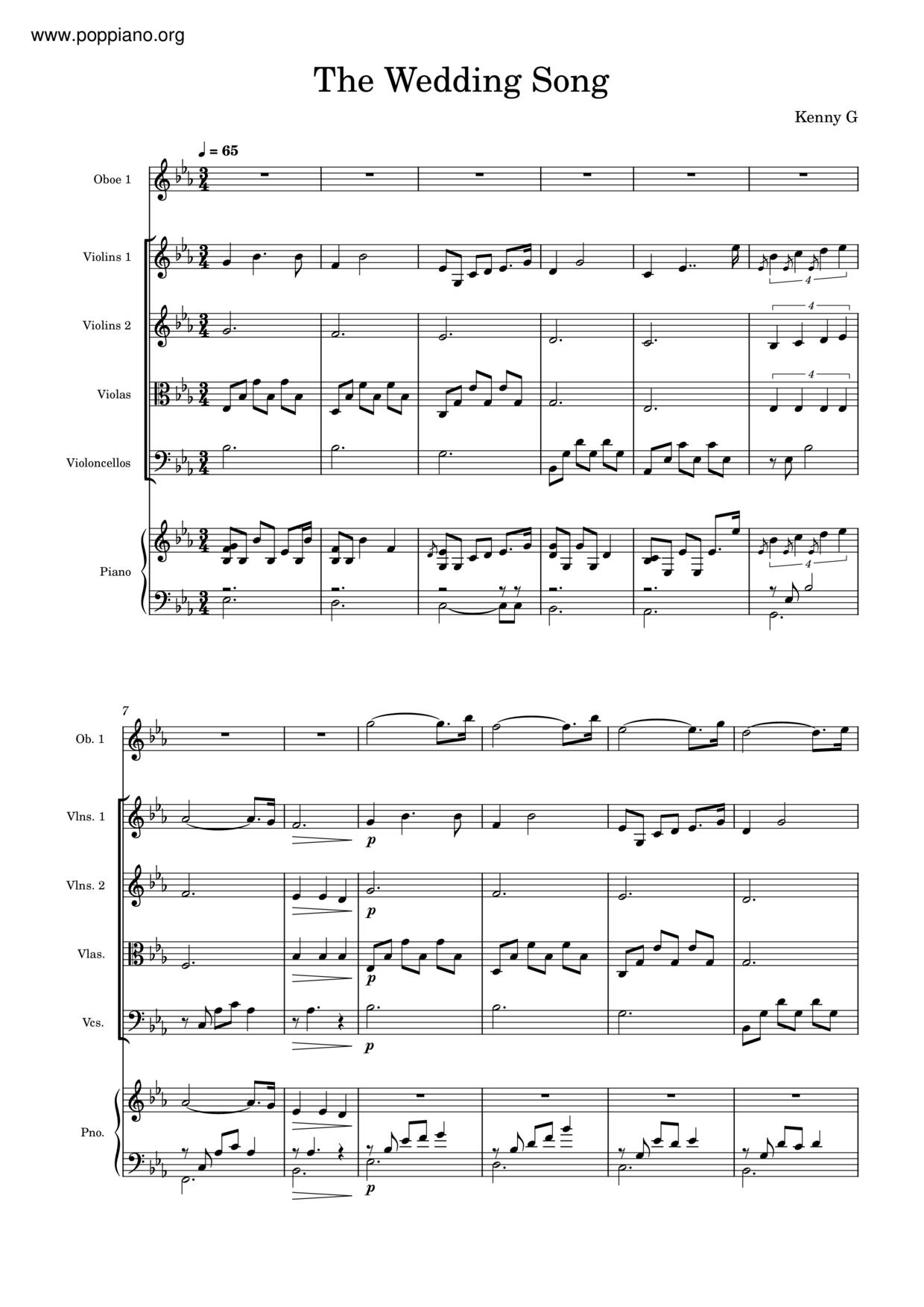 Kenny G-The Wedding Song Sheet Music pdf, - Free Score Download ★ Kenny G-The Wedding Song Sheet Music pdf, - Free Score Download ★