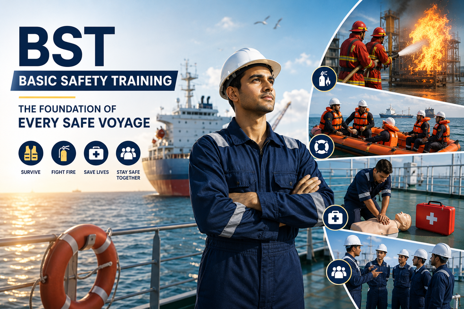What is BST (Basic Safety Training) and Why Every Seafarer Needs It