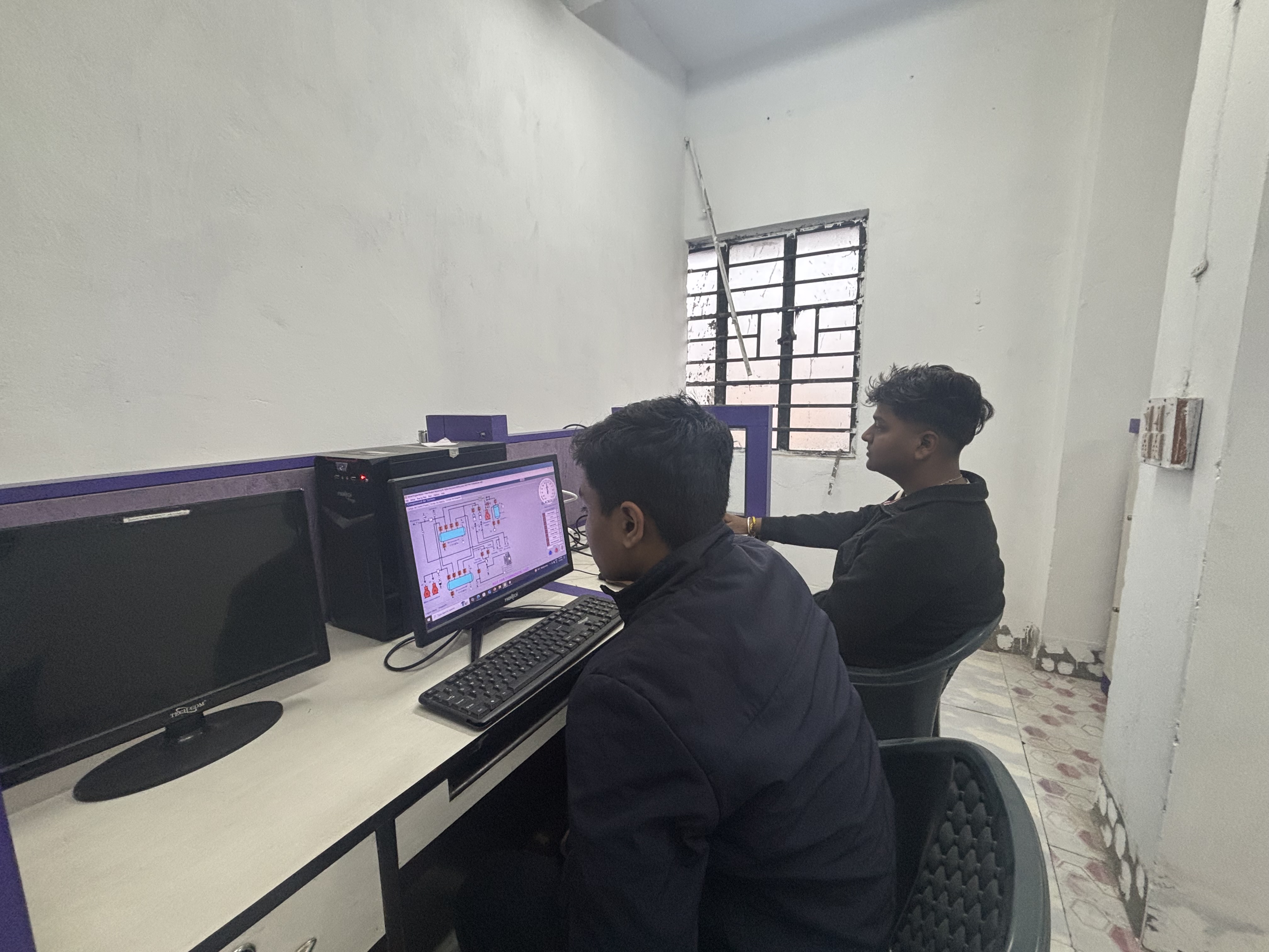 Simulator Class at Our Institute