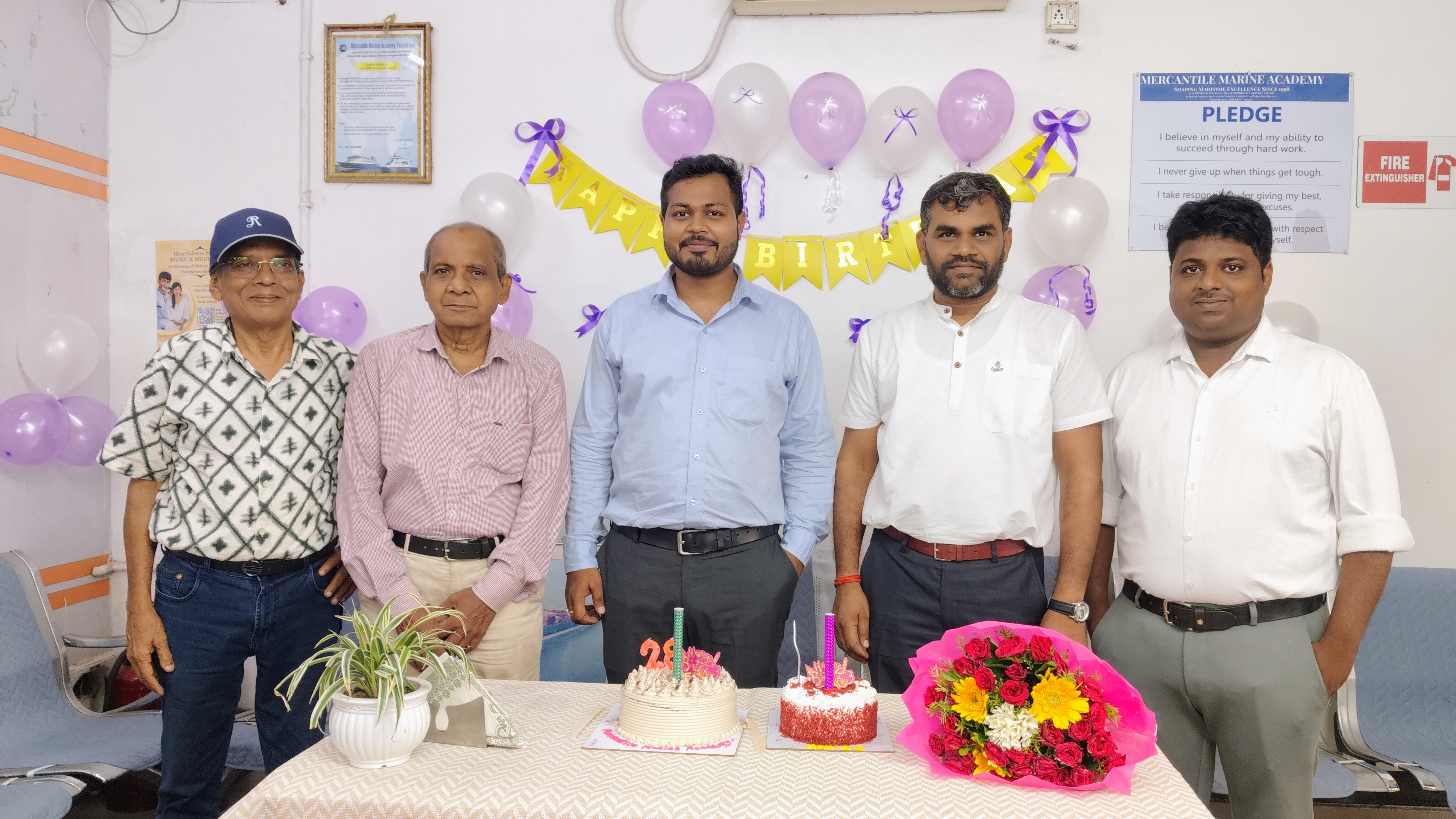 Our Director Anand Kumar Babu with Trustee Hari Shankar
