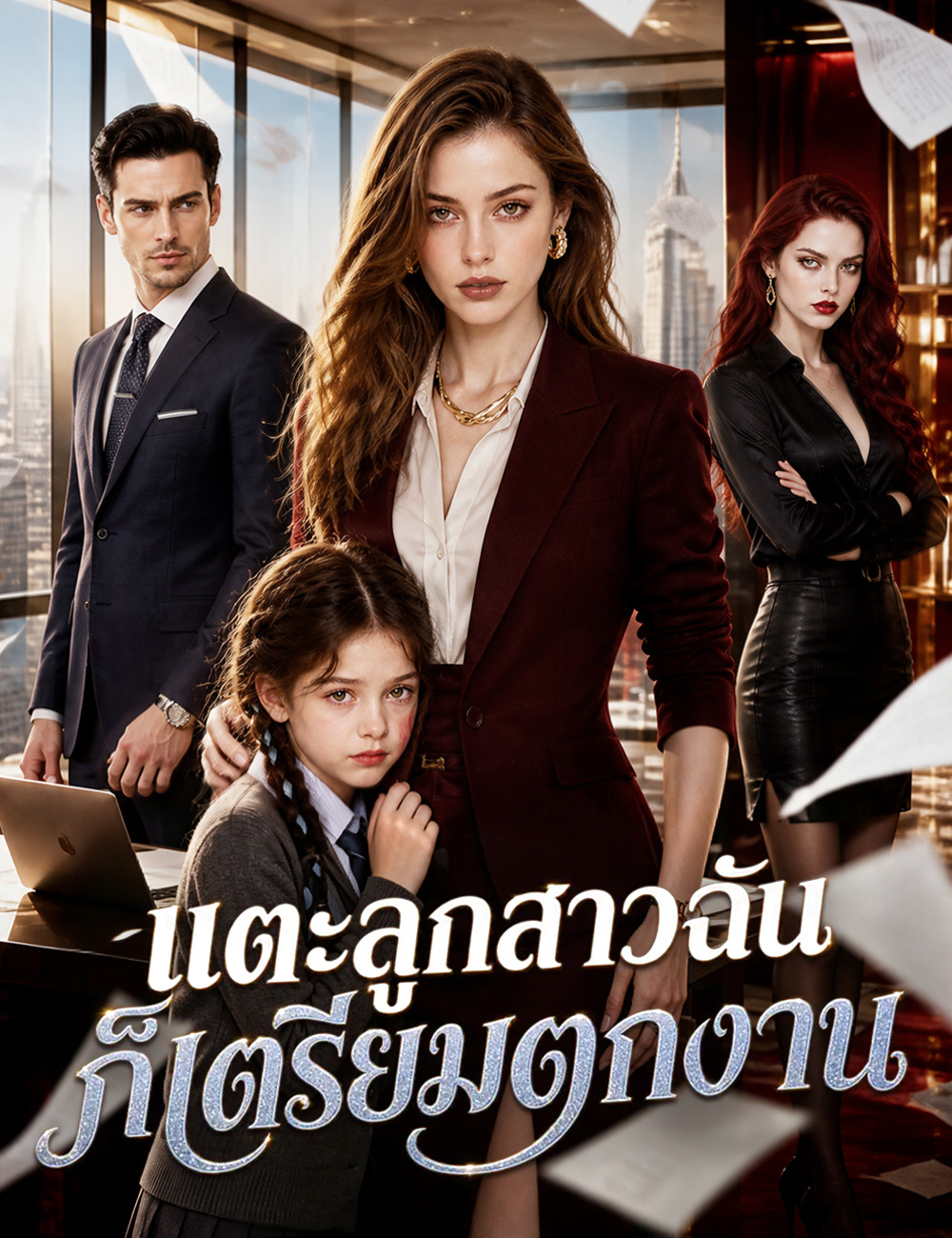 แตะลูกสาวฉัน ก็เตรียมตกงาน