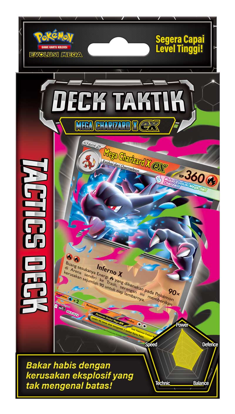 Deck Taktik Mega Charizard X ex