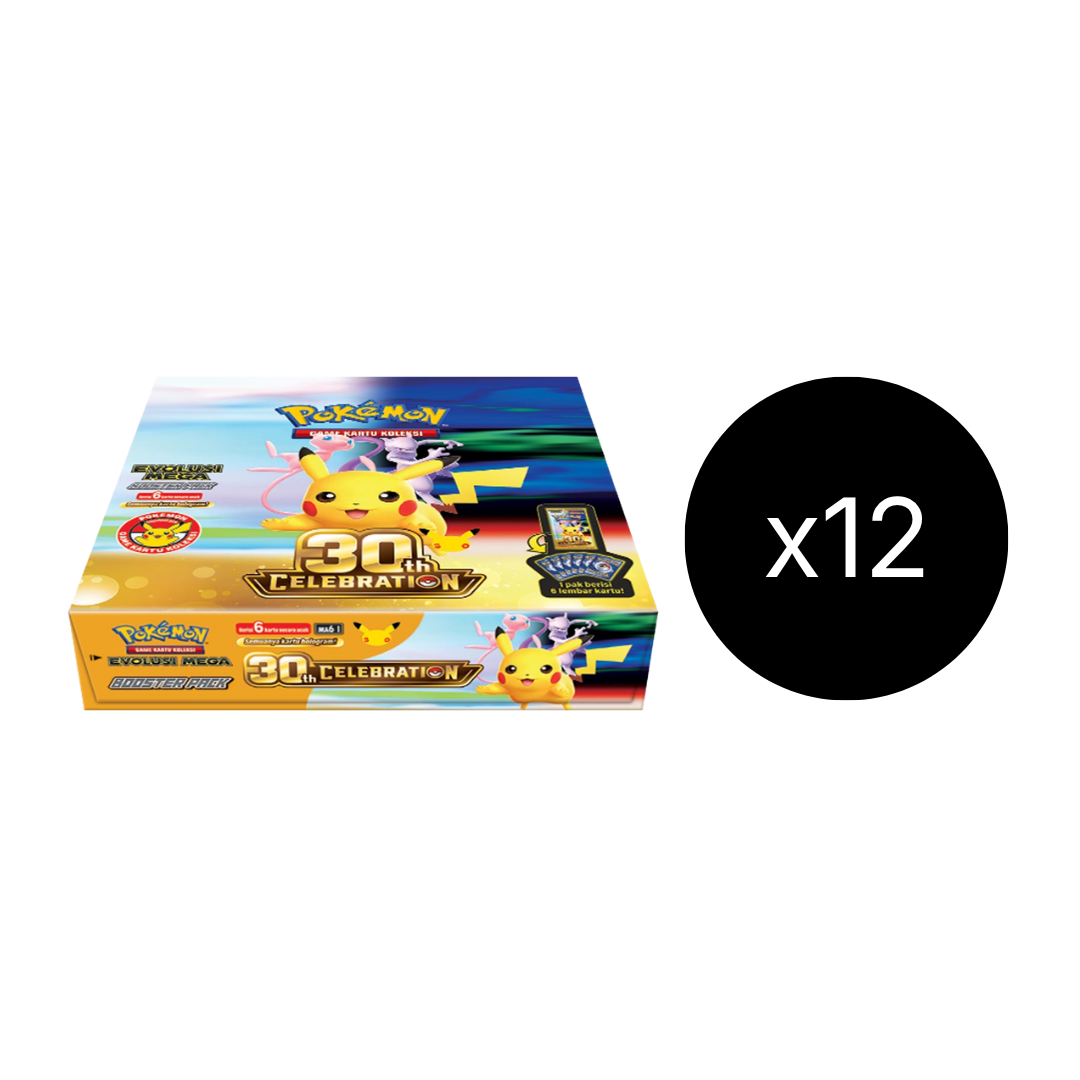Pokemon ID 30th Celebration Booster Box Case