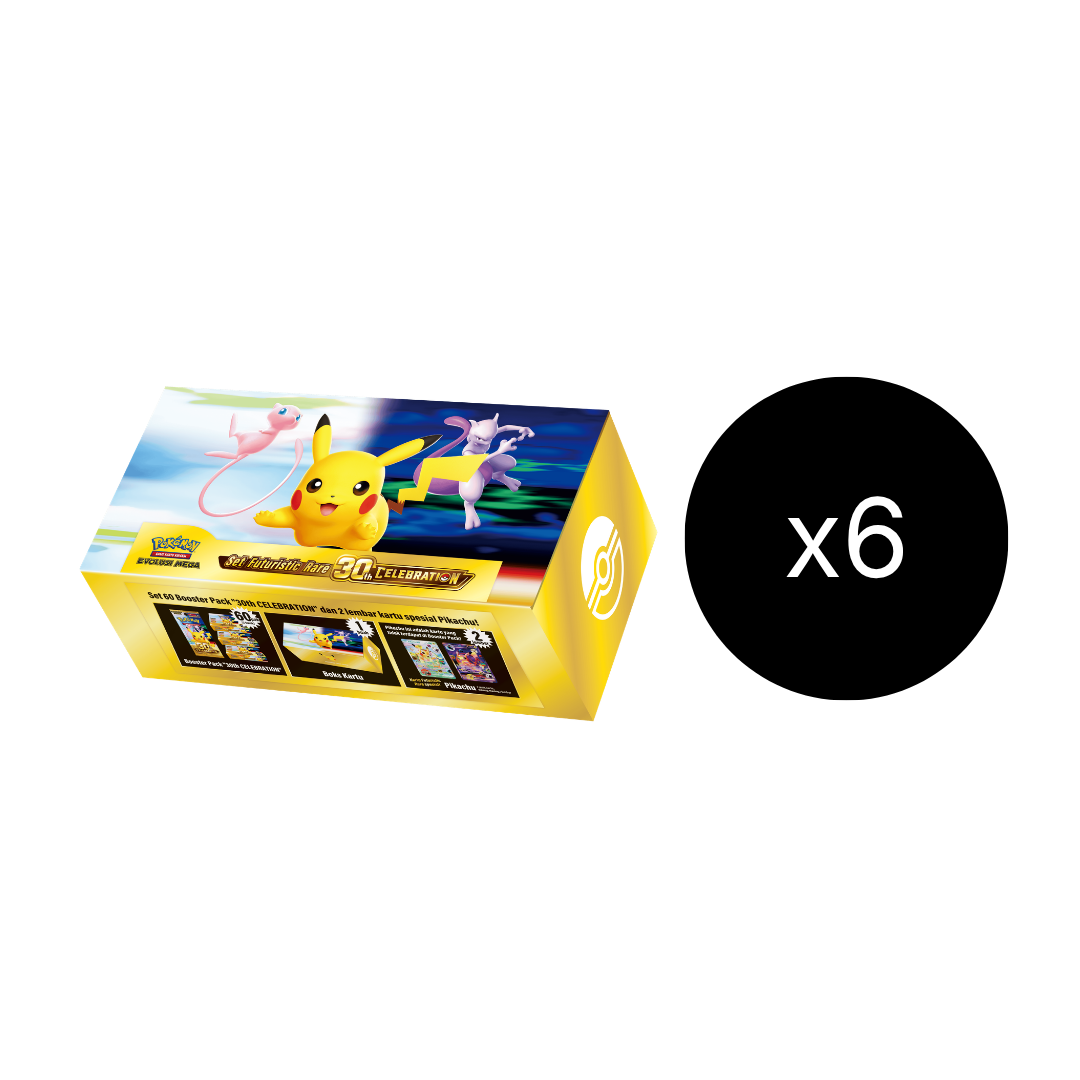 Pokemon ID 30th Celebration Set Futuristic Rare Case