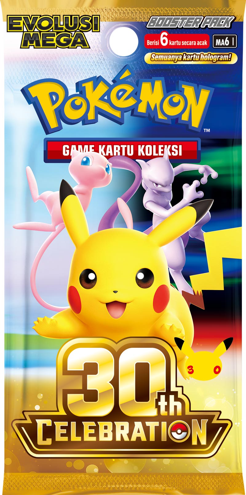 Pokemon ID 30th Celebration Booster Pack