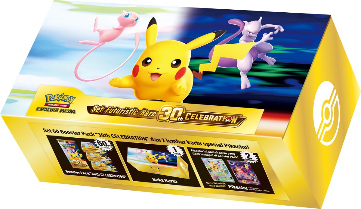 Pokemon ID 30th Celebration Set Futuristic Rare