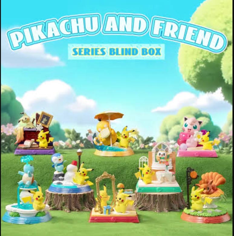 Pikachu and Friends Series Blind Box