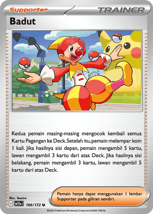 Pokemon ID SV11S 166/172 Badut U