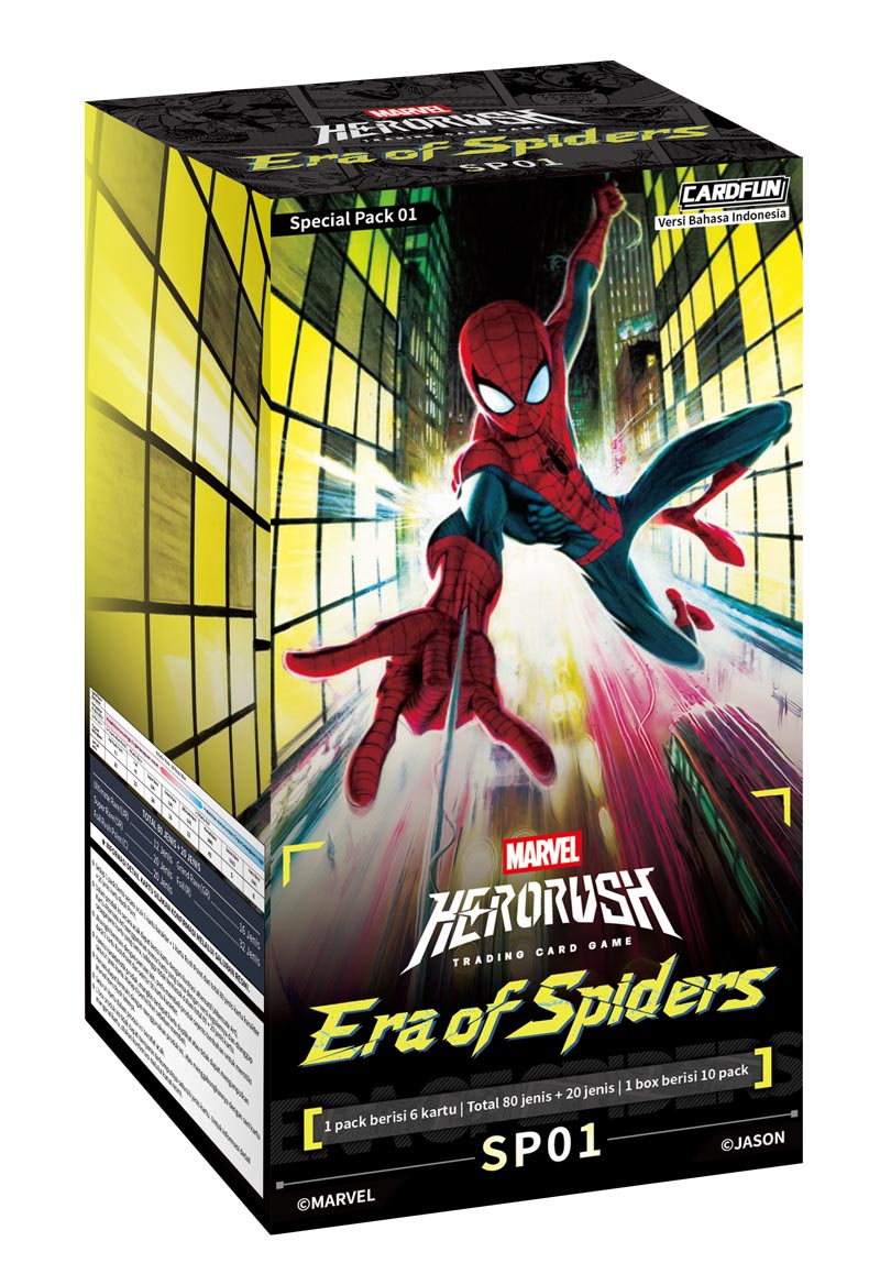 Marvel Hero Rush ID SP01 Era of Spiders Booster Box