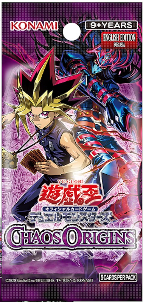 Yu-Gi-Oh! Asia English Chaos Origins Booster Pack
