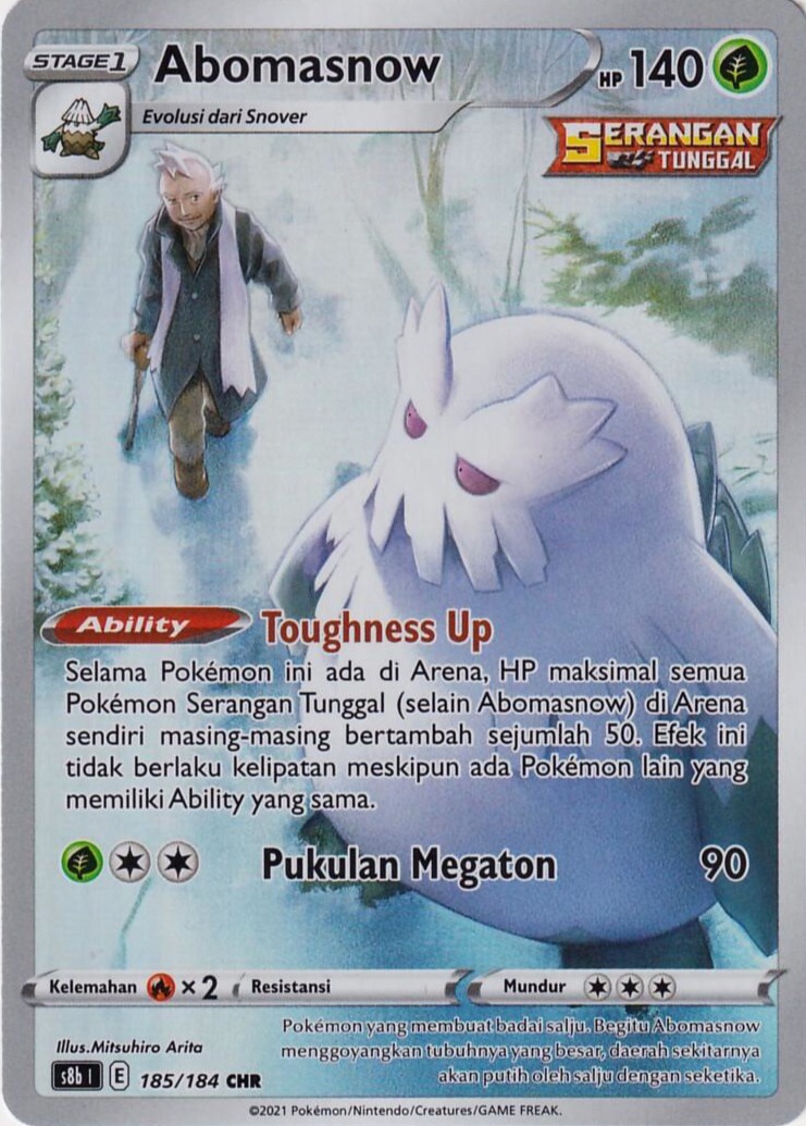 Abomasnow 185/184
