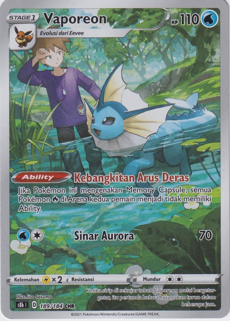 Vaporeon 189/184