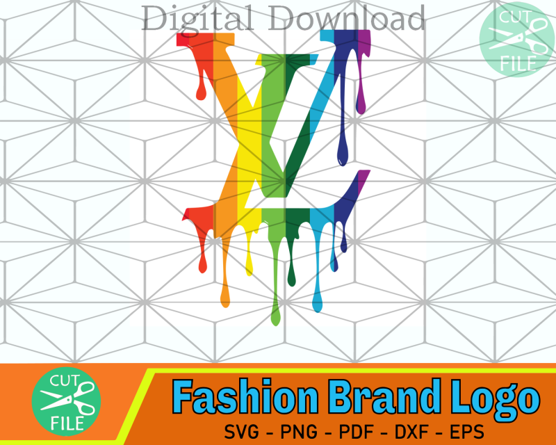 Louis Vuitton Rainbow Dripping