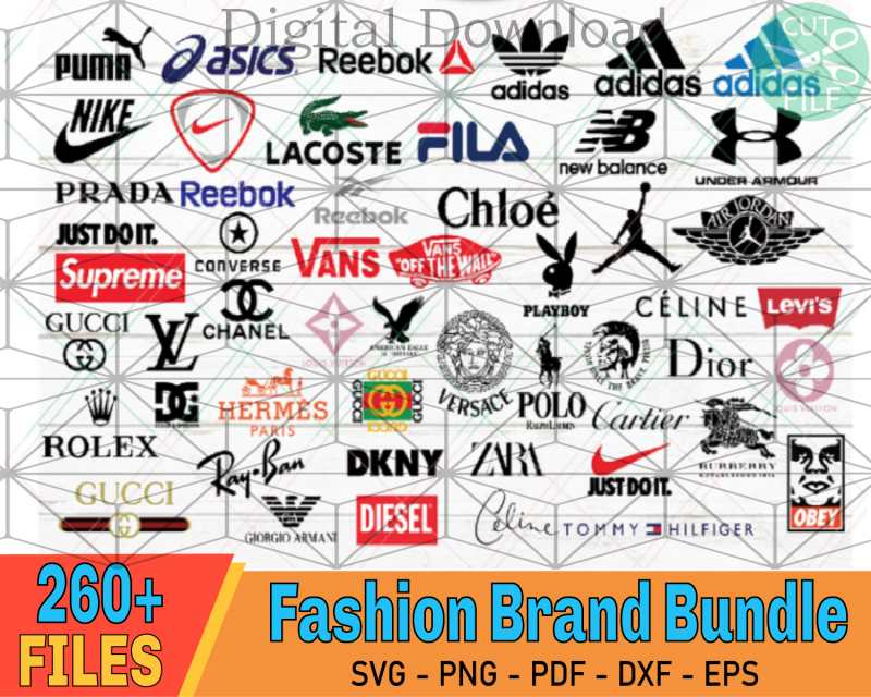 260+ Files Fashion Brand