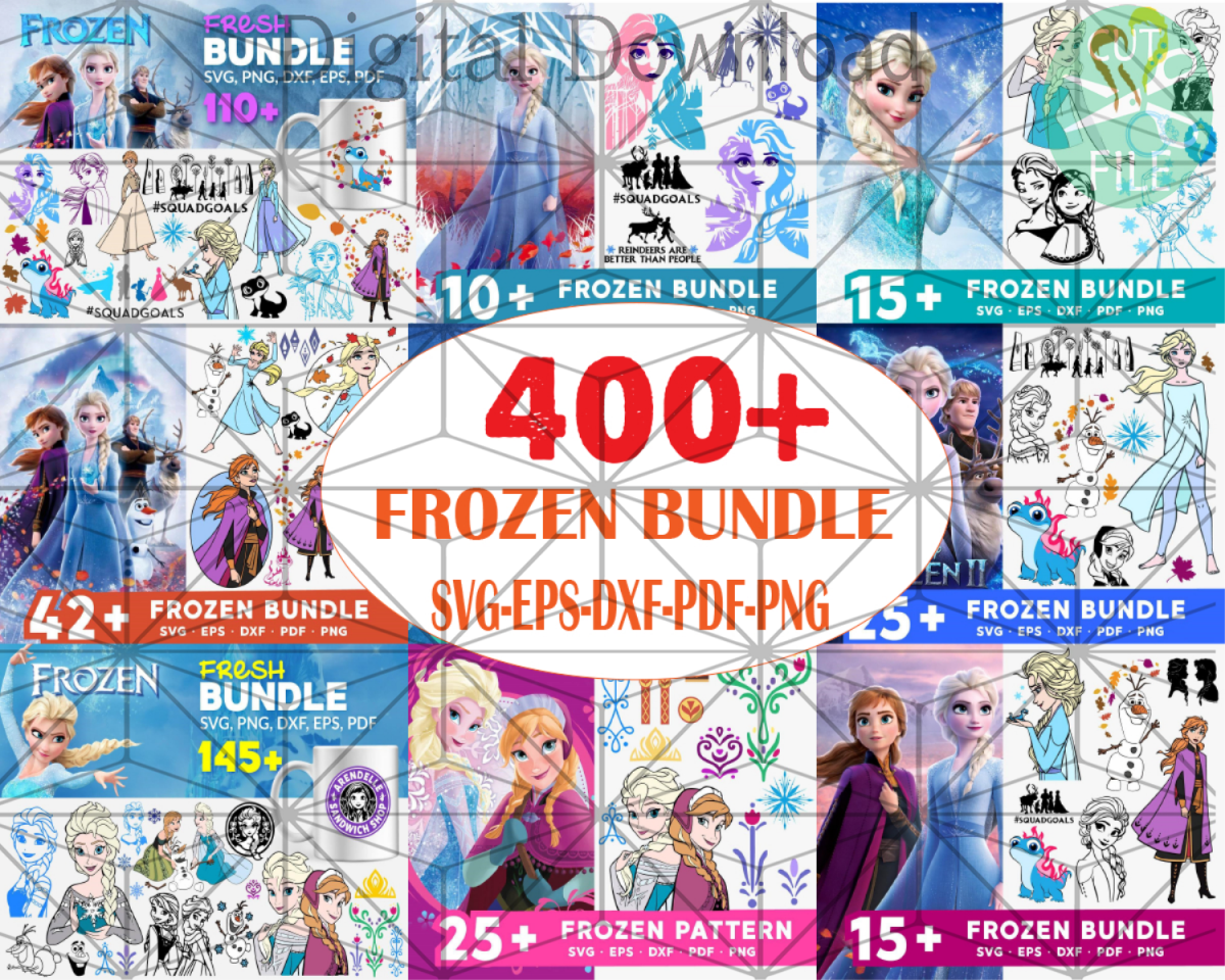 400+ Frozen Bundle