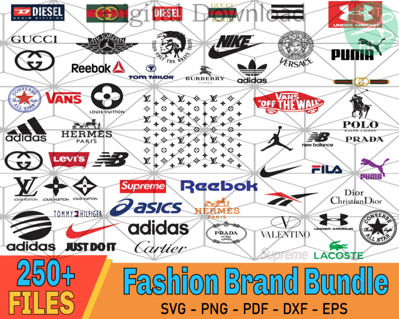 250+ Files Fashion Brand