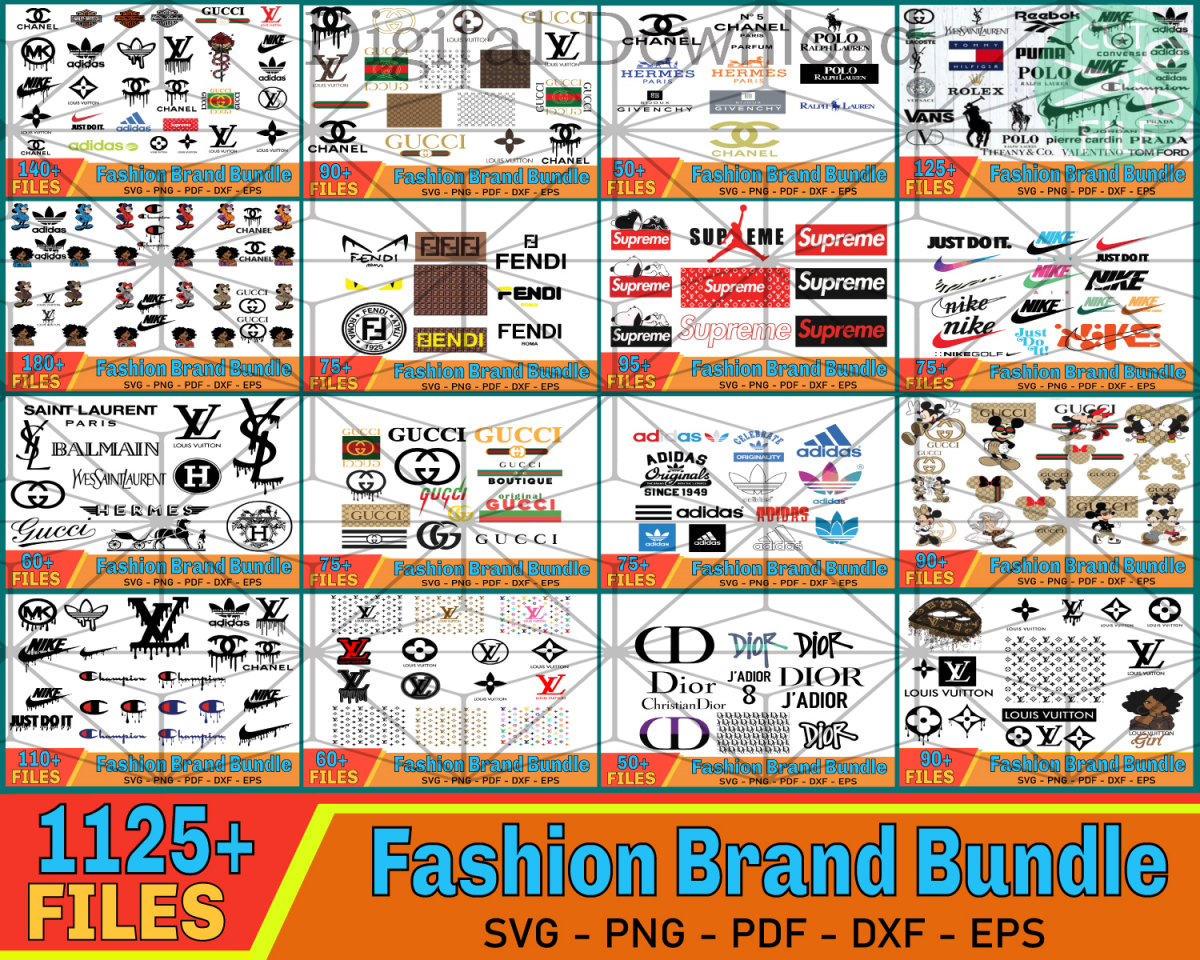 1125+ Files Fashion Brand