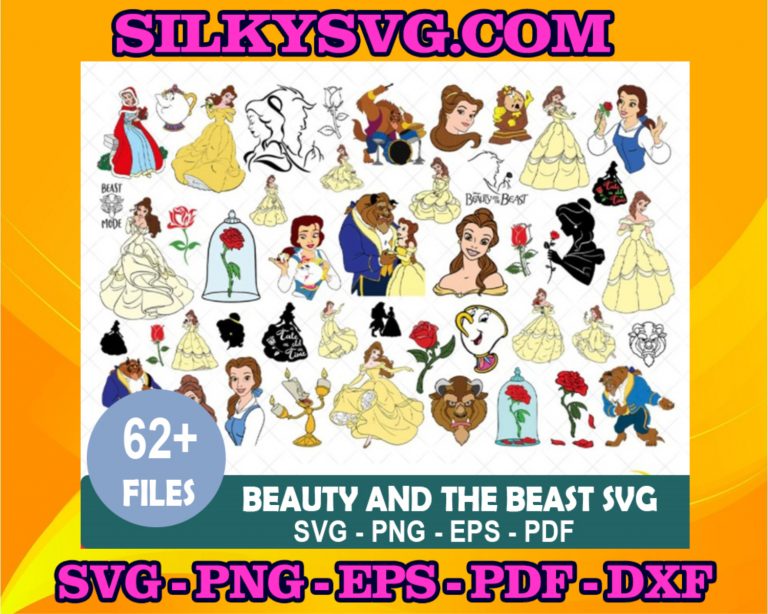 62+ Beauty And Beast Bundle Svg, Disney Svg, Beauty And Beast Svg