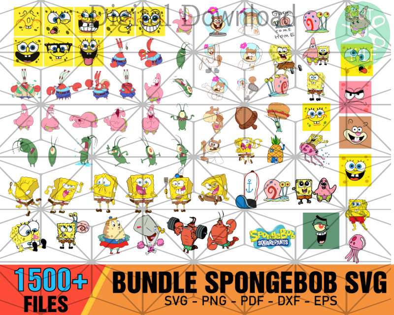 1500+ Spongebob Bundle
