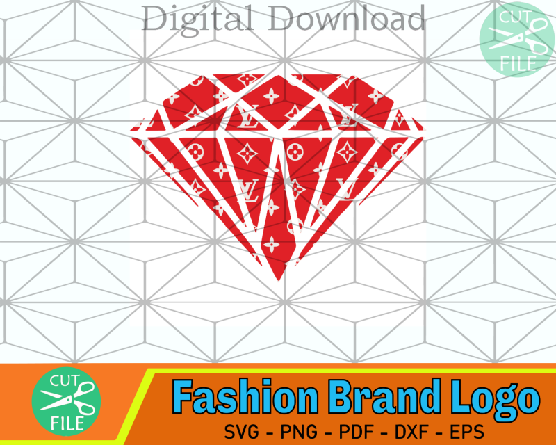Louis Vuitton Diamond Red