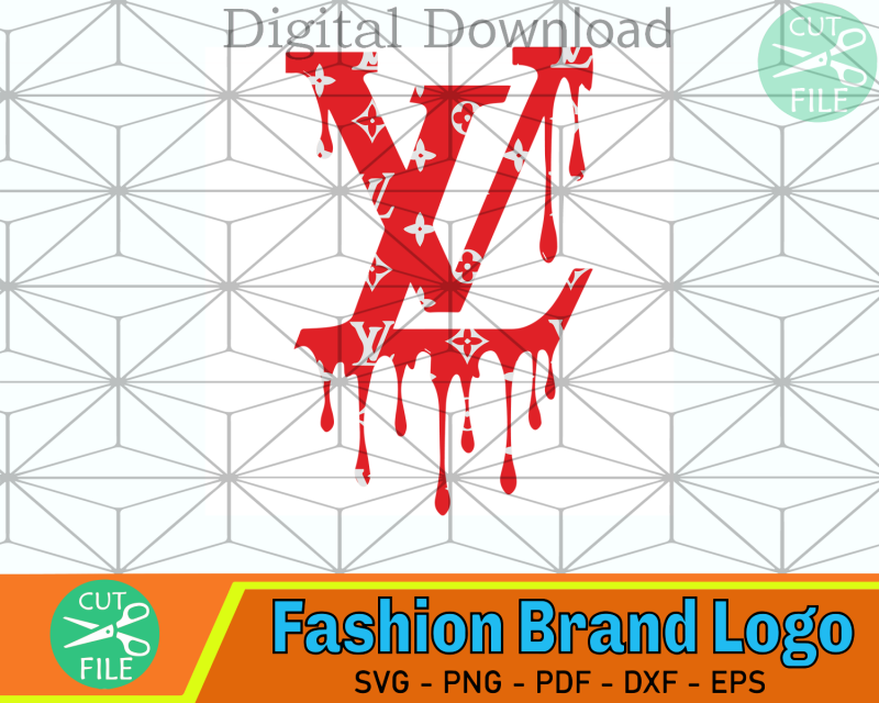 Louis Vuitton Dripping Red