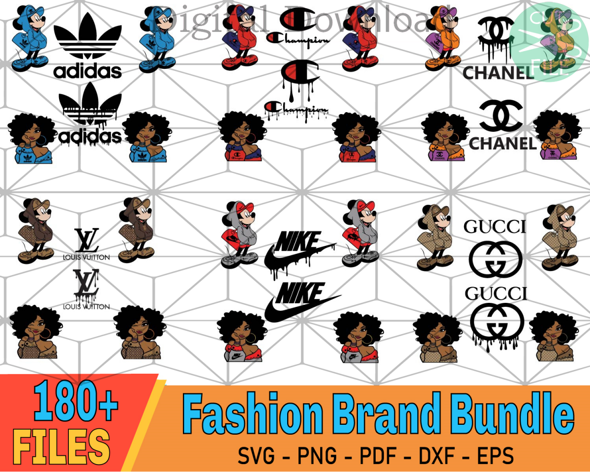 180+ Files Fashion Brand