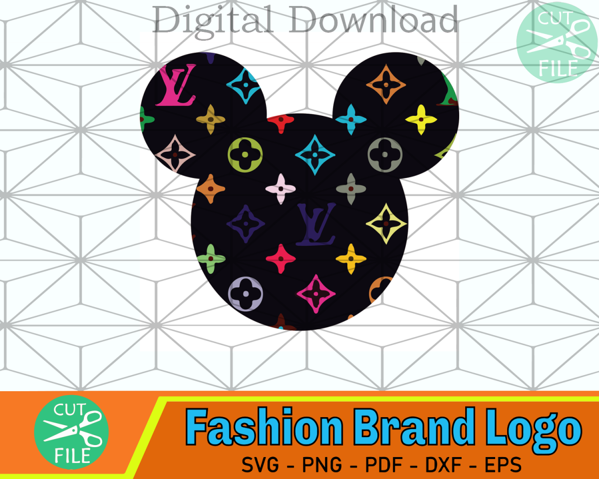 Louis Vuitton Wrap Mickey Svg LV Wrap Svg - SilkySVG