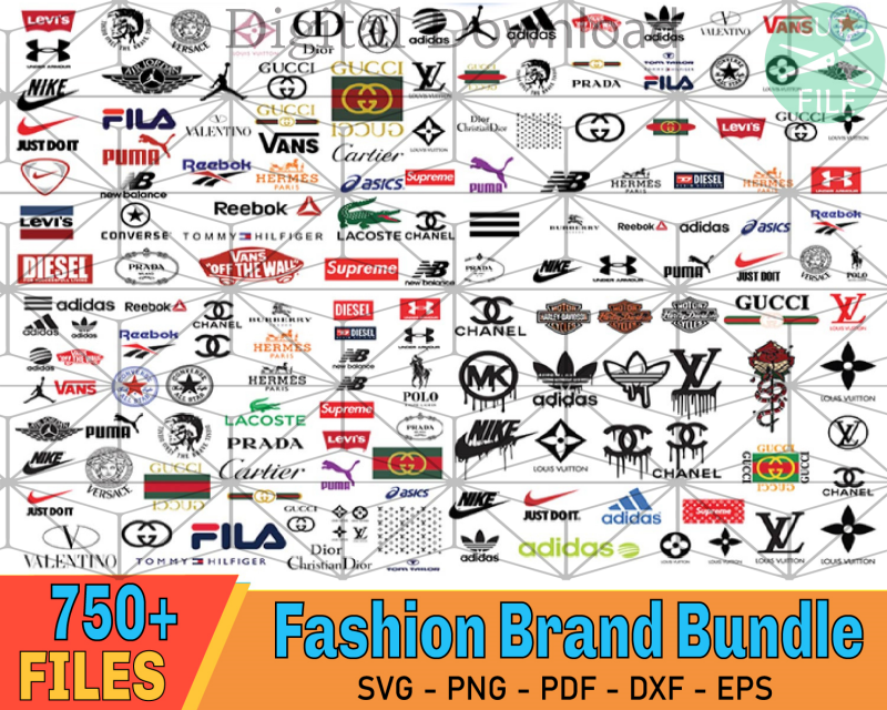 750+ Files Fashion Brand Bundle
