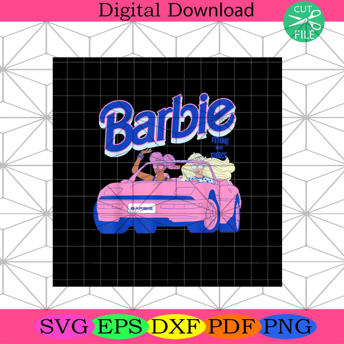 Barbie Car Femme and Fierce