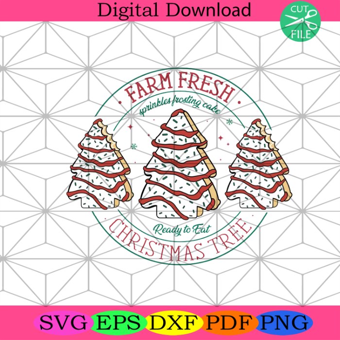 Farm Fresh Christmas Tree Cakes
