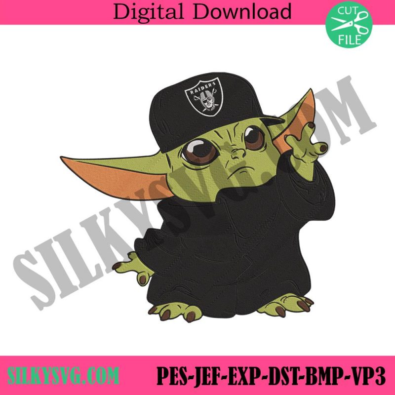 las-vegas-raiders-cap-baby-yoda-embroidery-design-download