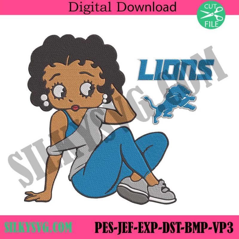 detroit-lions-black-girl-betty-boop-embroidery-design-file