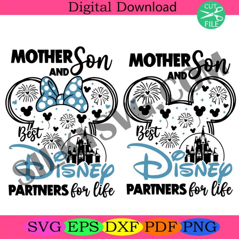 bundle-mother-and-son-best-partners-for-life-svg-family-trip-svg-mothers-day-vacay-mode-svg-magical-kingdom-svg-m