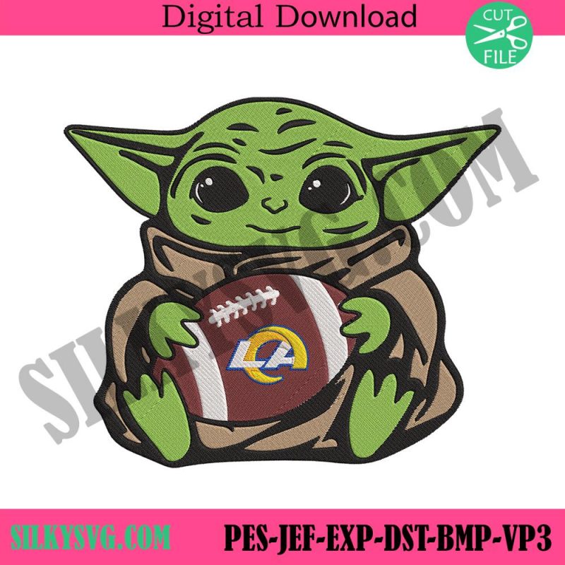 los-angeles-rams-baby-yoda-football-embroidery-design-file