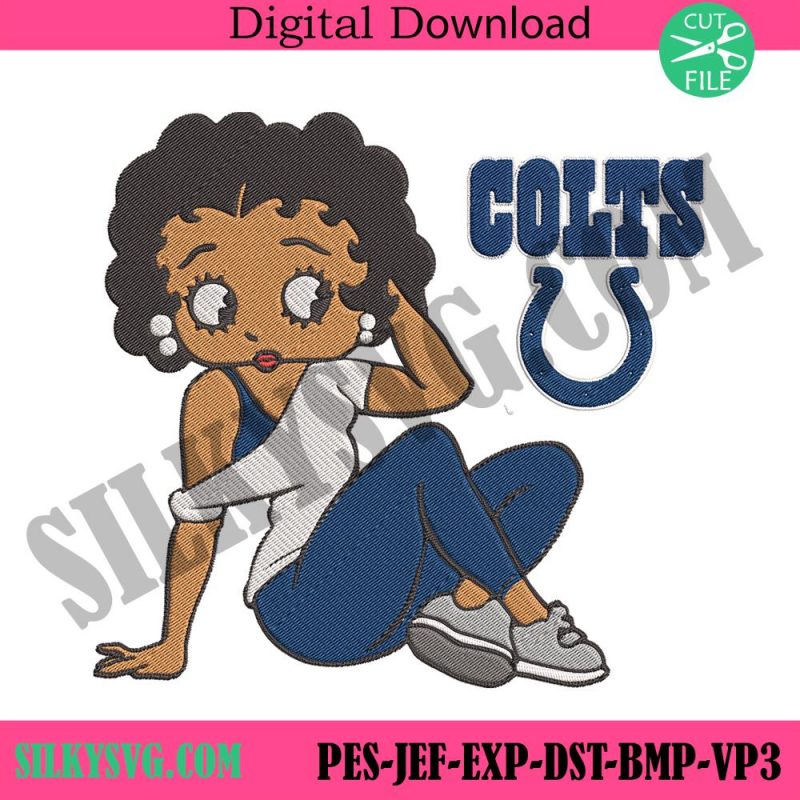 indianapolis-colts-black-girl-betty-boop-embroidery-design-file