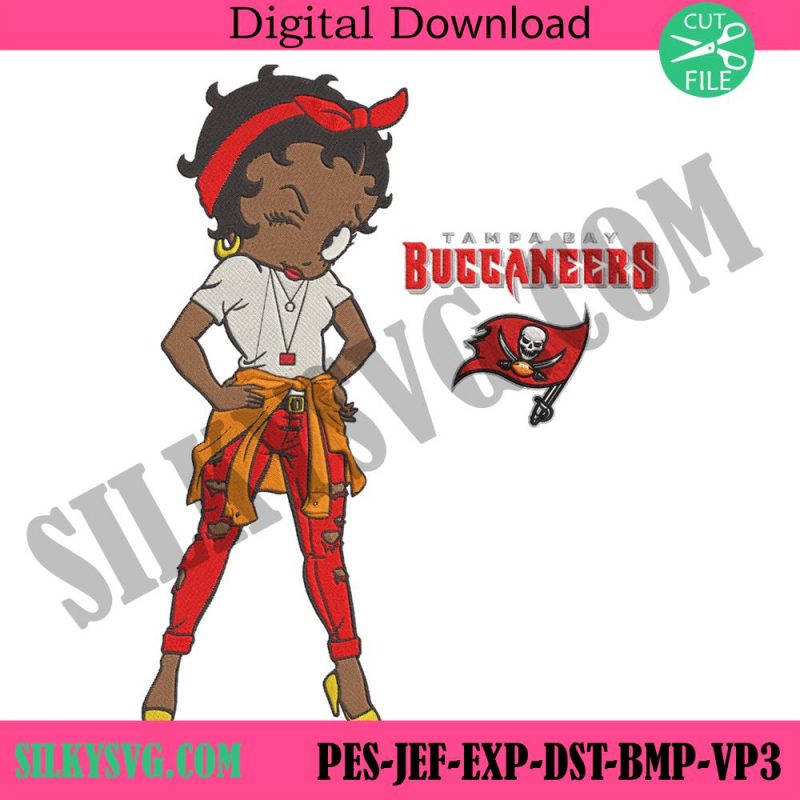 tampa-bay-buccaneers-team-betty-boop-embroidery-design-file