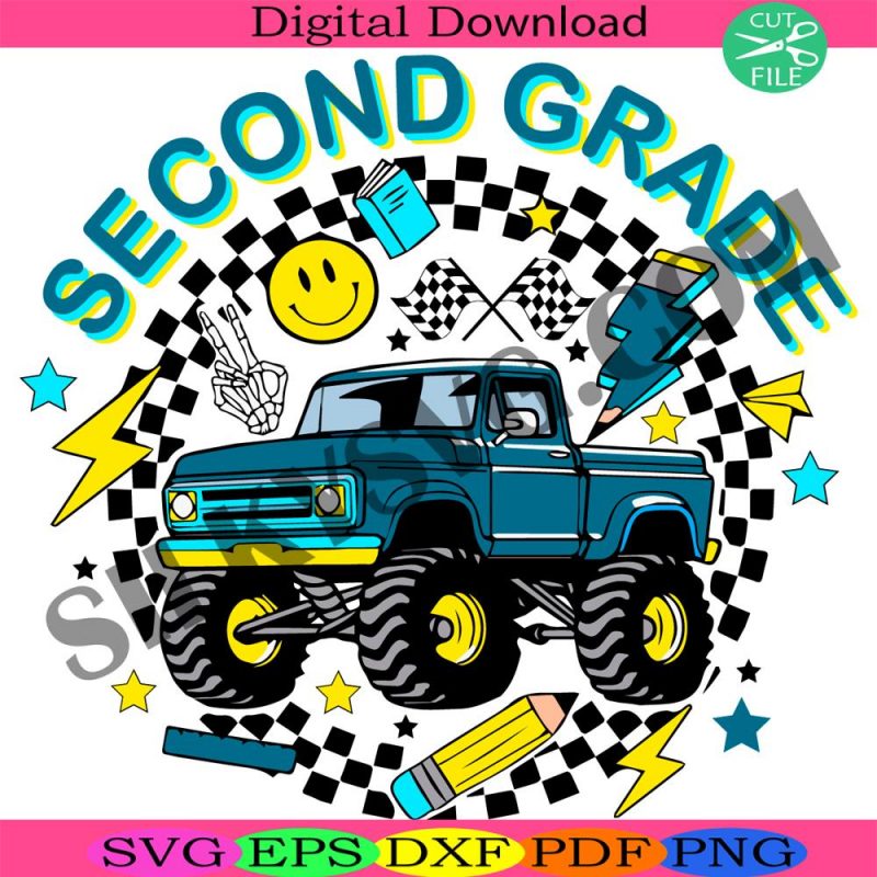 second-grade-svg-boy-to-school-svg-retro-svg-groovy-back-to-school-svg-2nd-grade-school-svg