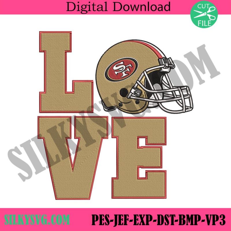 love-helmet-san-francisco-49ers-embroidery-design-download-file